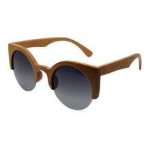 Vintage moda madeira óculos de sol (sz5688-2)
